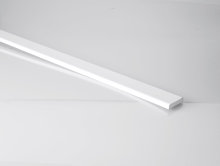Vägglist PVC Vit 9 x 43 mm - 2,5 m Primo